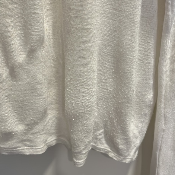 Aritzia Group by Babaton Linen Blend Loose along Sleeve Top - Picture 6 of 10